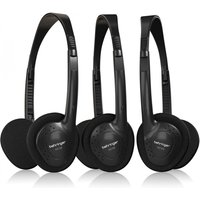 Behringer HO 66 Stereo Headphones 3 Pack