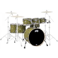 PDP Concept Maple 22" CM7 7pc Shell Pack Satin Olive