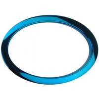 Bass Drum Os Oval Sound Hole Ring Blau 6