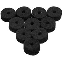 Ahead Jet Black Wollfilze für Becken 10er-Pack