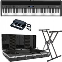 Roland FP-60X Digital Piano Live Performance Bundle Black