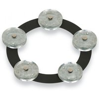 LP TamboRing 6" Black Sand w/ Galv Jingle