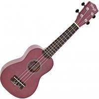 Stagg Soprano Ukulele & Bag Violet Purple