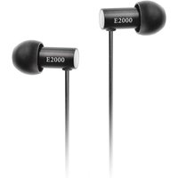 Final E2000 In Ear Isolating Earphones Black Aluminium