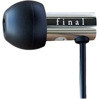 Final E3000C In-Ear Isolating Earphones with Mic Steel