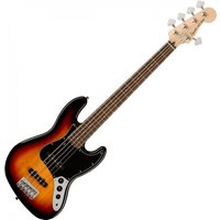Squier Affinity Jazz Bass V LRL 3-Color Sunburst