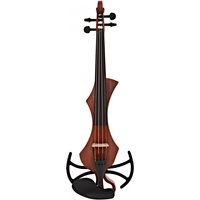 GEWA Novita 3.0 Electric Violin with adapter Gold Brown