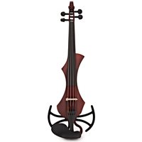 GEWA Novita 3.0 Electric Violin with adapter Red Brown