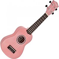 Stagg Soprano Ukulele & Bag Lips Red