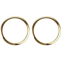 Bass Drum Os Sound Hole Ring Messing 2" paar