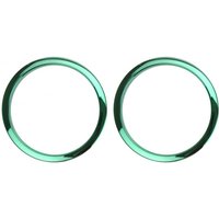 Bass Drum Os 2" Sound Hole Rings Green