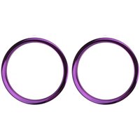 Bass Drum Os 2" Schalllochringe violett