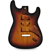 Guitarworks Duo-Cutaway Electric Guitar Body Basswood Vintage Sunburst