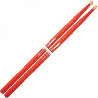 Promark Rebound 5B Orange Hickory Drumsticks Wood Tip