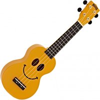 Mahalo Art Ukulele Smile Yellow