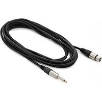 Mikrofonkabel XLR (F) - Klinke 6 m