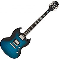 Epiphone SG Prophecy Blue Tiger Aged Gloss