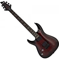 Schecter Omen Elite-6 Left Handed Black Cherry Burst