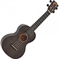 Mahalo MH2 Hano Concert Ukulele Trans Black Finish