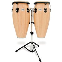 Toca Synergy DLX 10" & 11" Conga Set mit Ständer Natur
