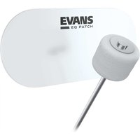 Evans EQ Double Pedal Patch Clear Plastic