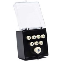 Martin 18APP45 Brückennadeln 8 Stück weiß m/ Pearl Einlage