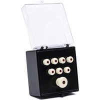 Martin 18APP60 Bridge Pins Set of 8 White w/ Faux Tortoise Inlay