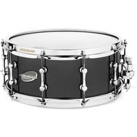 Ahead 14" x 6" Black Chrome on Brass Snare Drum