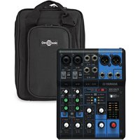 Yamaha MG06X Analoges Mischpult mit Gear4music Tasche