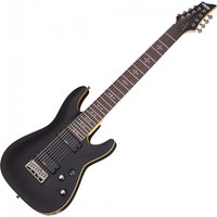 Schecter Demon-8 String Aged Black Satin