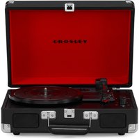 Crosley Cruiser Deluxe Portable Turntable mit Bluetooth Out schwarz