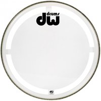 DW Bass Drum Head Coated Clear 20"