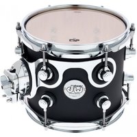 DW Design Series 8 x 7" Tom Matte Lacquer Black Satin