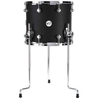 DW Design Series 14 x 12" Floor Tom Matte Lacquer Black Satin
