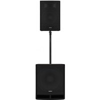 SubZero C-Series 10" Passive PA Speaker and 12" Subwoofer