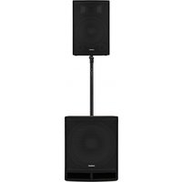 SubZero C-Series 12" Passive PA Speaker and 15" Subwoofer