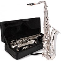 Tenor Saxophone by Gear4music Nickel