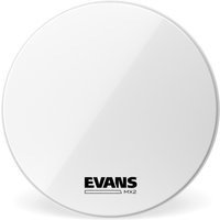 Evans MX2 White Marching Bass Drum Head 20"