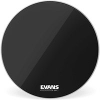 Evans Resonant Black Bass Drum Head 20"