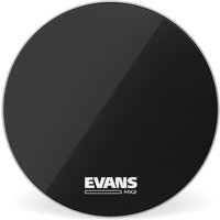 Evans MX2 Black Marching Bass Drum Head 22"