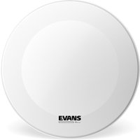 Evans EQ3 Resonant Coated White Bass Drum Head No Port 24"