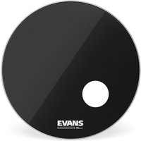 Evans EQ3 Resonant Black Bass Drum Head 24"