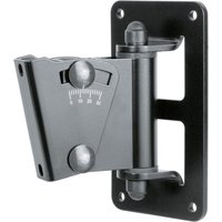 K&M Adjustable Speaker Wall Mount Black