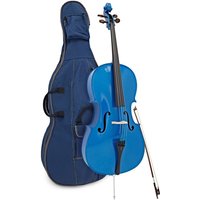 Stentor Harlequin Cello Outfit Blue 1/2