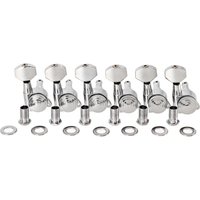 Guitarworks Locking Machine Heads 6-In-Line Chrome