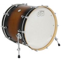 DW Design Series 22 x 18" Bass Drum Gloss Lacquer Tobacco Burst