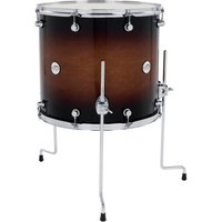 DW Design Series 18 x 16" Floor Tom Gloss Lacquer Tobacco Burst