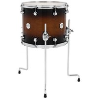 DW Design Series 14 x 12" Floor Tom Gloss Lacquer Tobacco Burst