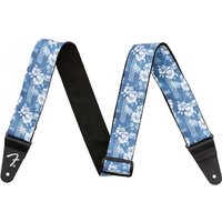Fender 2 Hawaiian Strap Blue Floral