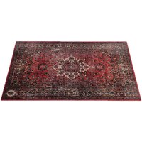 Drum n Bass Vintage Persian Stage Drum Rug Original Red 130cm x 90cm